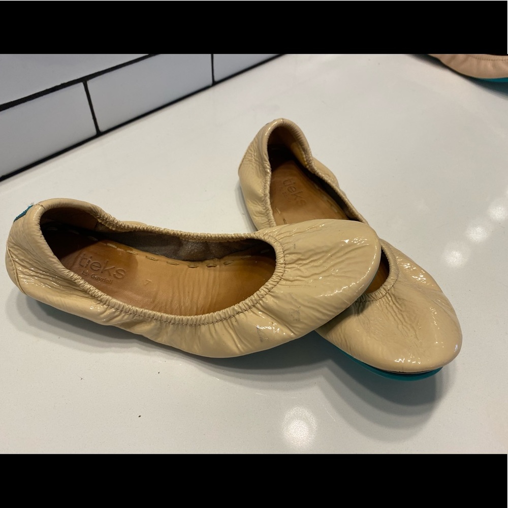 Tieks Italian leather patent ballet flats
